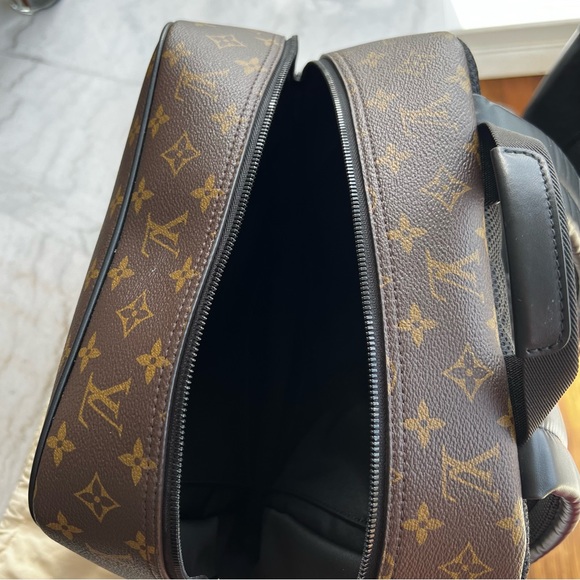 Louis Vuitton monogram Macassar Dean backpack - Picture 10 of 11